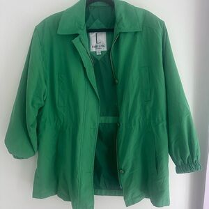 Larry Levine Women's Green Utility Jacket
